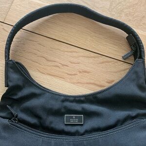 Vintage Gucci Hobo Black Shoulder Bag Authentic